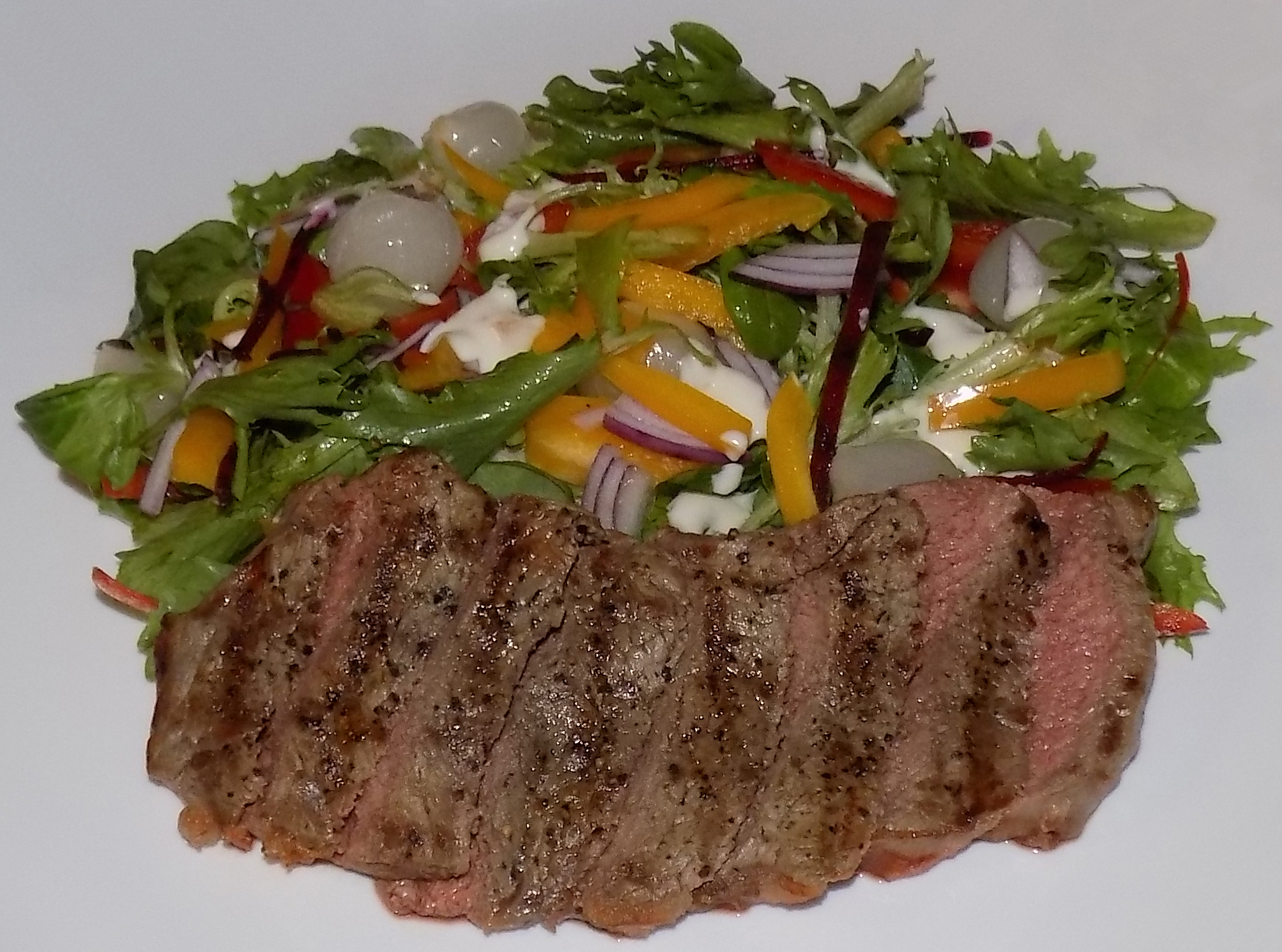 Sirloin Steak & Salad